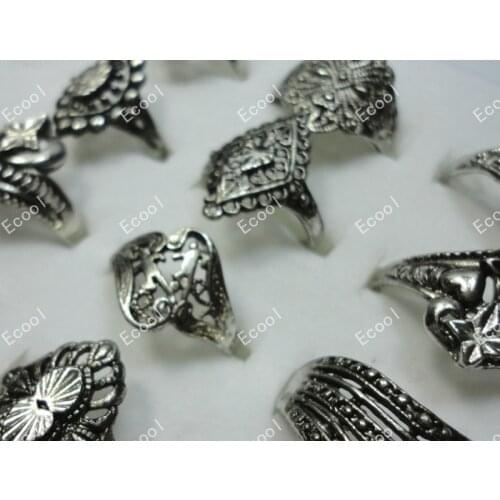 250pcs wholesale jewelry ring mixed lots fashion vintage alloy rings free shipping BL099