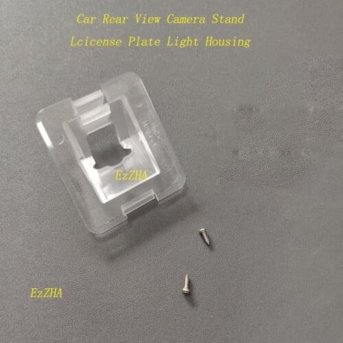 EzZHA Car Rear View Camera Bracket License Plate Lights Housing For Benz X204 GLK200 GLK220 GLK250 GLK300 GLK320 GLK350