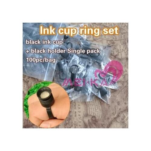Free shipping permanent Make up Eyebrow ink cups accessories