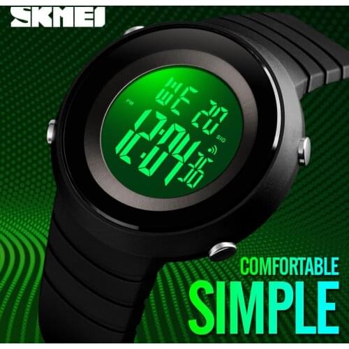 SKMEI Watch Men Sport Watches Military Stopwatch Calendar Waterproof LED Display Electronic Wristwatches Clock Relogio Masculino