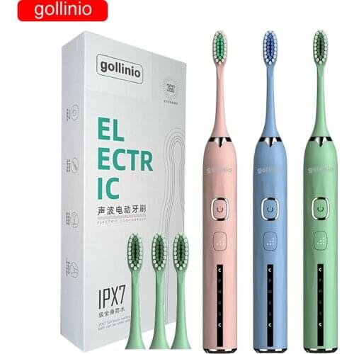 Sonic magnetic suspension Electric Toothbrush rechargeable usb fast charging smart Tooth Brush electric Replacement GL47A