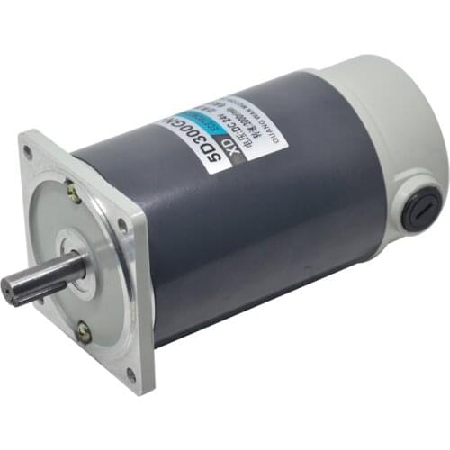 300W DC high speed motor 12/24v speed motor large torque positive and negative 3000 turn brush electric motor