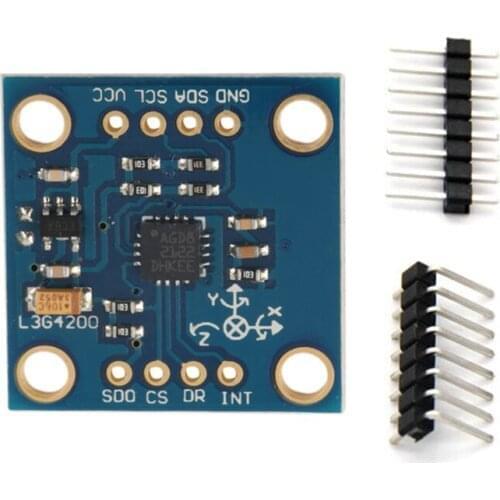 GY-50 L3G4200D Triple Axis Digital Gyro Angular Velocity Sensor Module IIC / SPI Communication Protocol For Arduino