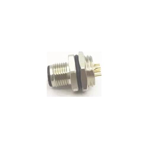 M12, 4pin 5pin 8pin locking Connectors Aviation Plug Socket Male & female Wire Panel Connector Adapters Adaptor
