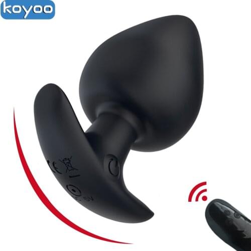 Male Anal Plug Soft Vibrators for Men Prostate Massager Women G-Spot Sexules Toys for Adults Butt Plug Masturbators Anal Sex Toy