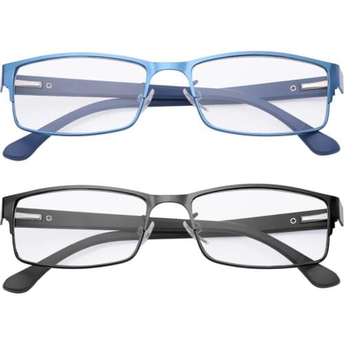 2019 New Mens Business Reading Glasses Titanium alloy Frame Male Hyperopia Presbyopia Prescription Glasses +1.00~+4.0 Diopter
