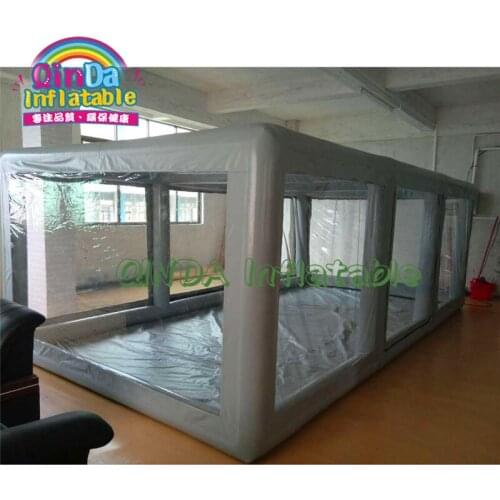 Wholesale cheap hail car cover Inflatable cars capsule inflatable bubble car storage inflatable car show case for sale