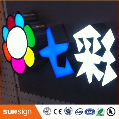 Wholesale outdoor decorative acrylic LED letter sign