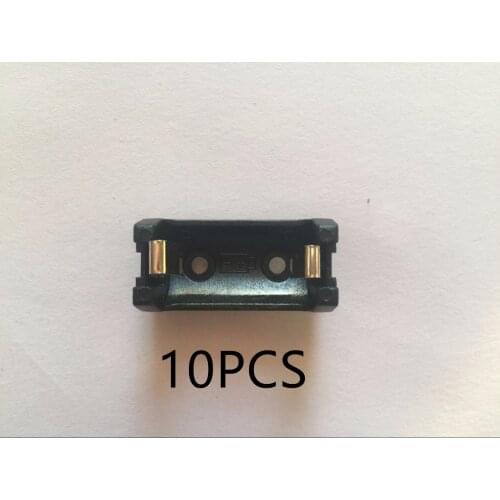 10PCS/lot 3V Plastic ER14250 Battery Holder 1/2 AA Battery Box CR2 Battery Case For Soldering connecting