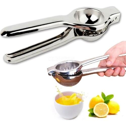 20Pcs/Lot Kitchen & Bar Stainless Steel Lemon Orange Lime Squeezer Juicer Hand Press Tool
