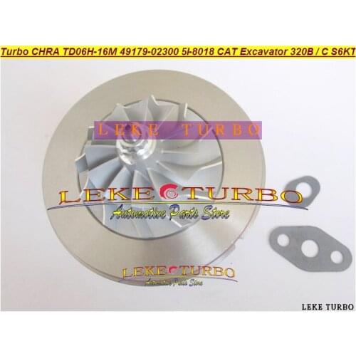 TD06H-16M 49179-02300 49179-02260 5I-8018 5I8018 Turbo Cartridge CHRA For Caterpillar CAT 320B 320L S6K S6KT Earth Moving 3066T