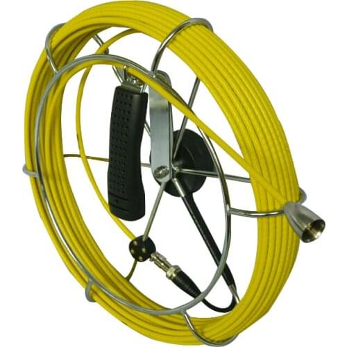 Vicam push rod rigid cable reel for sewer pipe inspection camera