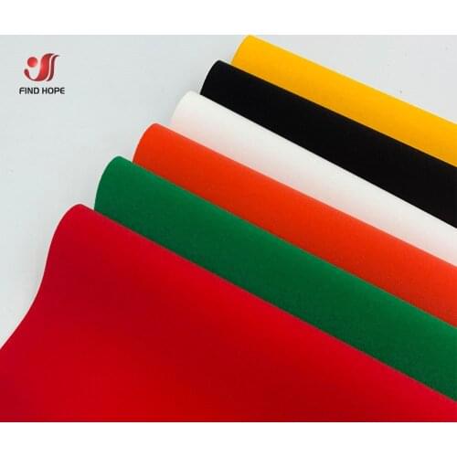 1Sheet 30cm*25cm Flock Heat Transfer Vinyl Heat Press Machine T-shirt Iron On HTV Printing Clothing for Circut Xmas DIY