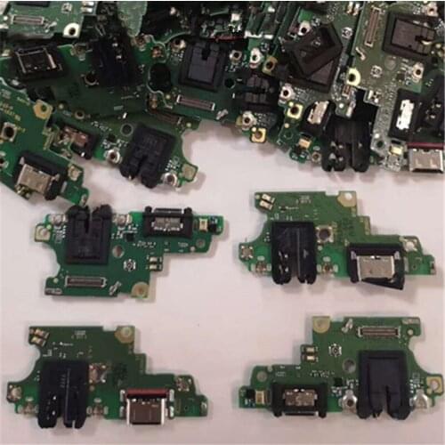 1 PCS OEM Charging Port PCB Board USB Dock Port and Headphone Jack for Huawei Maimang 7