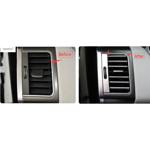 Accessories For RANGE ROVER Sport 2014 2015 2016 2017 Air Conditioning AC Outlet Vent Decor Frame Molding Cover Kit Trim 22 Pcs