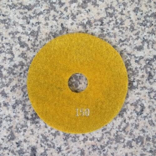 Diamond Wet Polishing Pad 5 inch Grit 150 Granite Marble Polishing Pads 10 Pcs/lot