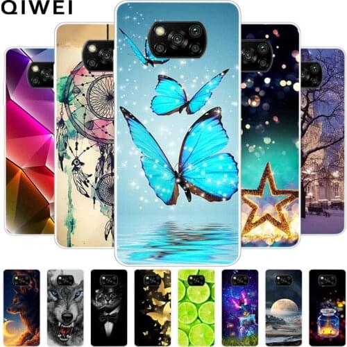 For Poco X3 Pro Case Silicone Soft TPU Phone Cases for Xiaomi POCO X3 Pro NFC 6.67'' Back Cover Fundas Coque POCOX3 X 3 X3Pro