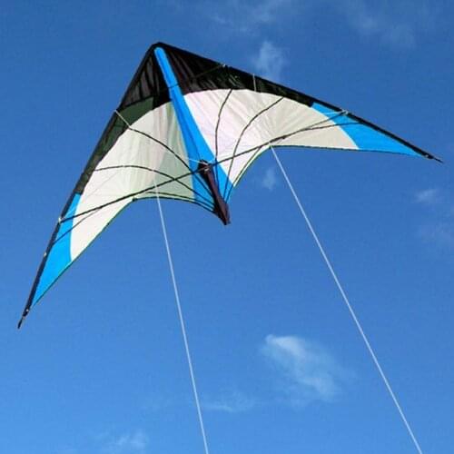 Outdoor Fun Sports 48 /72 Inch Dual Line Stunt Kites For Adults Pwoer Kite With Handle And Line Good Flying