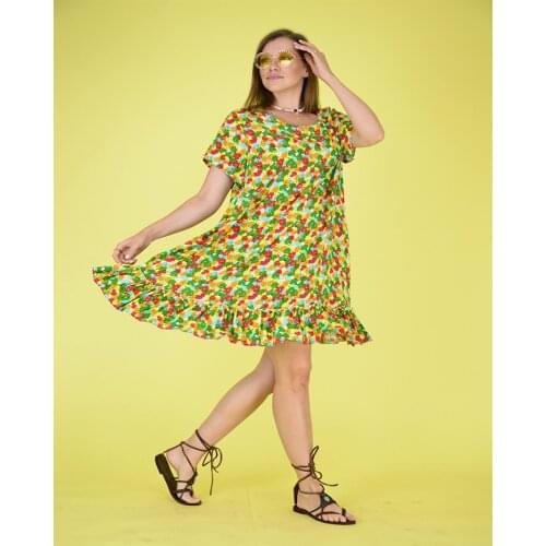 Летние платья с коротким рукавом Elif Dresses China At AliExpress