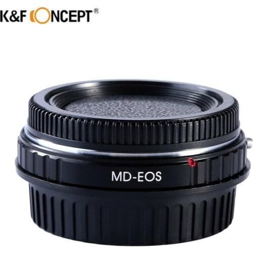 K&F Concept Pro Lens Mount Adapter for Minolta MD MC Lens to Canon for EOS Adapter Focus Infinity