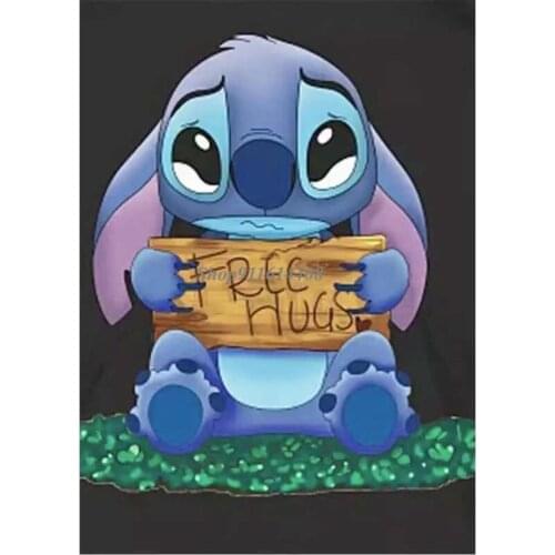 Disney Canvas Paintings Anime Cartoon Interstellar Baby Lilo & Stitch Poster Prints Wall Art Picture Kids Home Living Room Decor