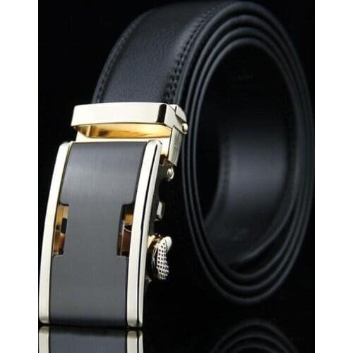 Kemeiqi new mens belt, leather automatic buckle belt, cowhide trousers, youth business network explosion luxury belt designers
