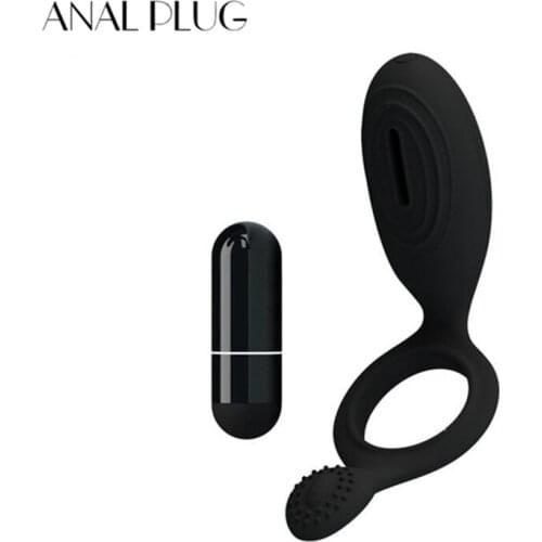 Ring Vibrating Cock Silicone Ring Penis Vibrator Ring Extend Time Cock Penis Erotic Toys for Men and Women