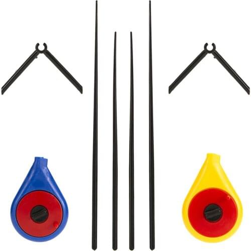 Mini Telescopic Winter Portable Durable Lightweight Ice Fishing Rods Outdoor Fish Tools with Bracket Winter Fishing Rod Tackle