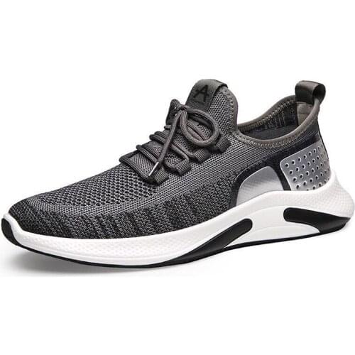 Mens Shoes Mesh Jogging Sneakers Men Spring 2021 New Casual Breathable Trend Lightweight Running Shoes