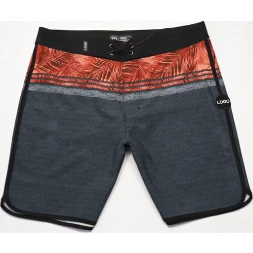 Bermuda Swimwear Summer Beach Shorts Quick Dry Breathable Mens Phantom Swim Surf Boardshorts Elastic Spandex Fitness Gym Trunks