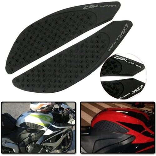 Motorcycle Anti slip Tank Pad Side Sticker Protector Gas Knee Grip Traction Decal For Honda CBR600RR CBR 600 RR 2007-2012