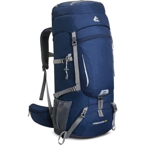 Large 60L Mens Outdoor Backpack Hunting Luggage Bag Waterproof Camping Backpack Molle Trekking Hiking Sports Rucksack Travel