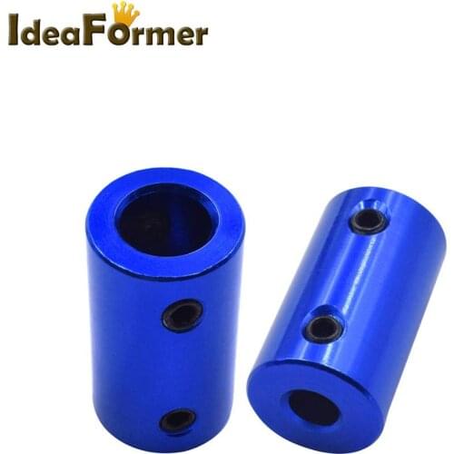 2/5pcs 3D Printer Aluminum Alloy Coupling Flexible Shaft Coupler 5mm to 5mm and 5mm to 8mm for For stepper motor