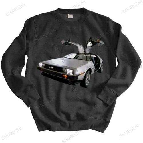 Unisex brand shubuzhi winter hoodies New Arrival Back To The Future DMC DeLorean hoodie drop shipping men autumn sweatshirt