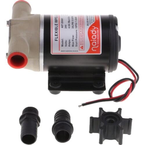 Water Puppy - Flexible Impeller Pumps 24V 8 GPM 30 LPM Marine