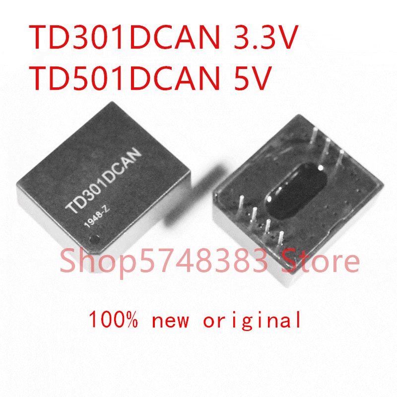 1PCS/LOT 100% new original TD301DCAN TD501DCAN Single channel universal can isolated transceiver module