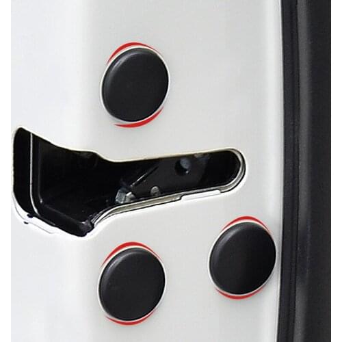 12 Pcs / Lot Car Door Lock Screw Protector Cover For Audi Q3 Q5 SQ5 Q7 A1 A3 S3 A4 S4 RS4 RS5 A5 A6 S6 C6 C7 S5 A7 S7 A8 TT TTS