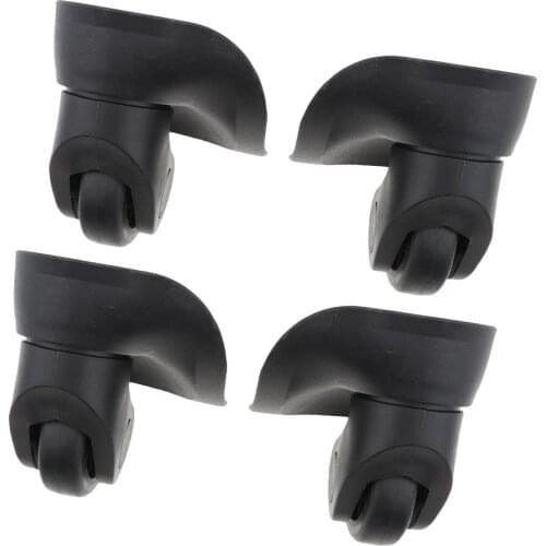 2 Pair Large Suitcase Luggage Swivel Wheels Replacement Trolley Casters NEW