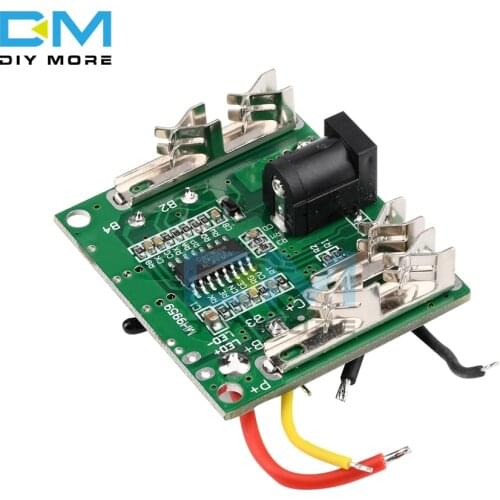 5S 5 Serial 18V 21V 20A Li-Ion Lithium Battery Charging Protection Board Module Pack Circuit Board BMS Module For Power Tools