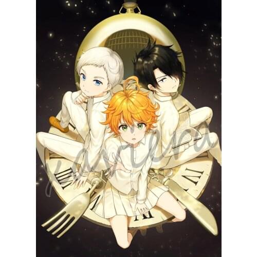 Xaviera 5D Diy Diamond Painting Cartoon Anime The Promised Neverland Embroidery Rhinestone Mosaic Cross Stitch Handmade Crafts
