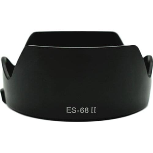 ES-68 II Bayonet Mount Lens Hood For Canon EF 50mm f/1.8 STM Lens Petal