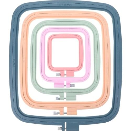 Embroidery Hoops Cross Stitch Hoop Embroidery Frame Random Color For Hand DIY Household Craft Sewing Tools
