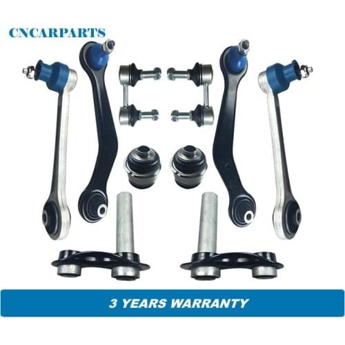 Rear L R Suspension Control Arms Kit 10pcs Fit for BMW E53 X5 2.5i 3.0i 4.4i M62