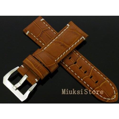 Leather Strap Stainless Steel polishes buckle watch bands watch repair tool 24mm