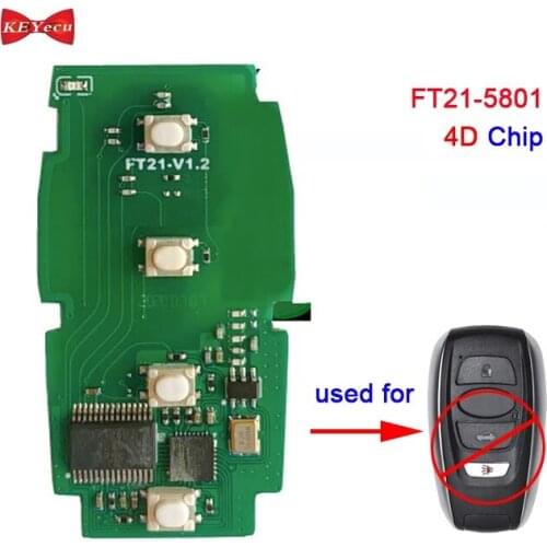 Lonsdor FT21-5801 PCB for Subaru Legacy Outback XV Crosstrek WRX STI Smart Remote Key Fob 4D Chip 314.35MHz / 433MHz