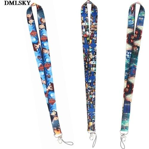 MD051 DMLSKY Cartoon Tv Show Lanyard Badge ID Card Mobile Phone Rope Key Lanyard Neck Straps Jewelry