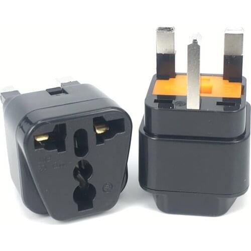 Fused UK Plug To EU US AU Plug 2500W AC Power Electric Universal International World Travel Adaptor Adapter Converter