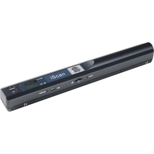 Creative Mobile Portable Handheld Document Scanner 315*102*52mm 900 DPI USB 2.0 LCD Display Support JPG / PDF Format Selection