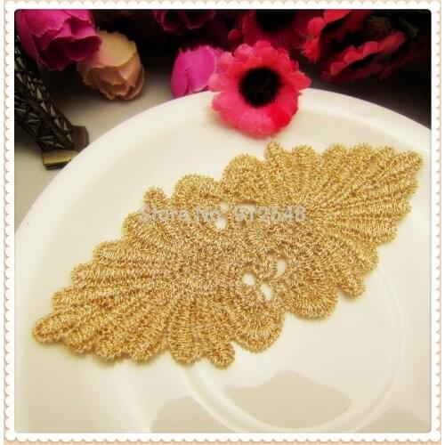 AL729136,104mm*47mm Cotton Motif Handmade bow Motif Handmade hair band material Hand Motif ,lace