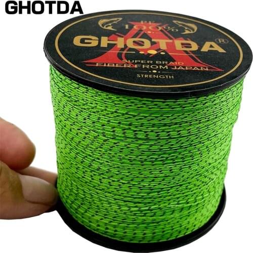 GHOTDA 300M Spotted Invisible Fishing Line 0.18mm-0.96mm 18LB-96LB Braided Line Fishing Lure Wire